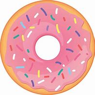 Image result for Pink Sprinkle On Donut