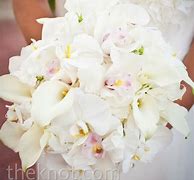 Image result for Calla Lily and Orchid Bouquet