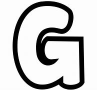 Image result for Letter G Stencil Clip Art