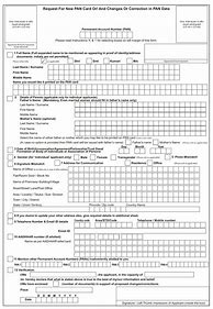 Image result for New PAN Form 49A