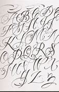 Image result for Cursive Tattoo Fonts Alphabet