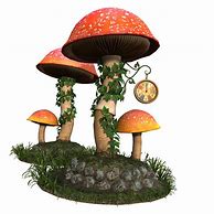 Image result for Trippy Mushroom Vector Png