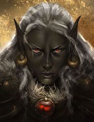 Image result for Drow Bard Art