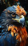 Image result for Hawk Bird Blue Art