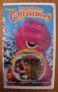 Image result for Barney Night Before Christmas VHS