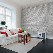 Image result for White Brick Wall Decor