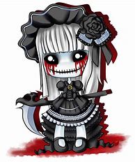 Image result for Creepy Doll Art