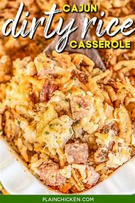 Image result for Dirty Rice Casserole