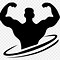 Image result for Flexed Bicep Clip Art