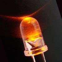 Image result for Amber LED 5Mm