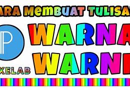 Image result for Huruf Lettering Warna Warni