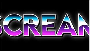 Image result for Scream Text SFX