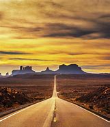 Image result for Desert Road Sunrise