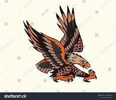 Image result for Traditional Eagle Flag Tattoo