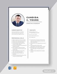 Image result for Internship Resume Template