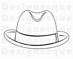 Image result for Fedora Hat Outline