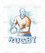 Image result for Rugby Ball Sketch