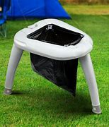 Image result for Short Camping Toilet