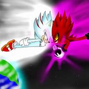 Image result for Shadic vs Dark Sonic