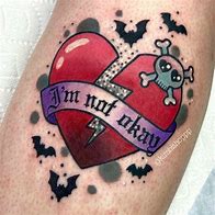 Image result for Rip Broken Heart Tattoo