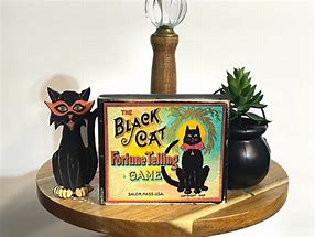 Image result for Black Cat Halloween Decorations