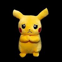 Image result for Sad Pikachu Plush Toy