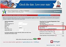 Image result for Texas Vehicle Registration Renewal