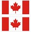 Image result for American Canadian Flag Poster