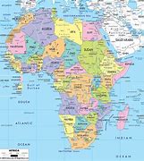 Image result for Clear Map of Africa