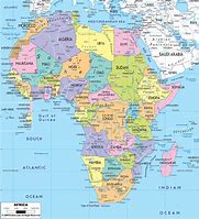 Image result for Africa Physical Map HD