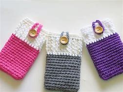 Image result for Crochet Mobile Phone Cover