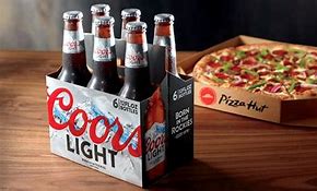 Image result for Pizza Hut Pizza and Beer