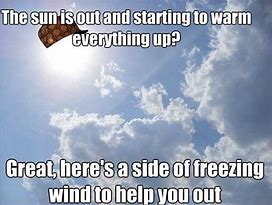 Image result for Windy Cold Day Meme