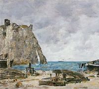 Image result for Eugene Boudin Beach Paintings