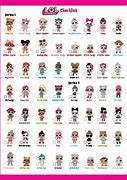 Image result for LOL Dolls Names Girl