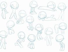 Image result for 4 Chibi Poses