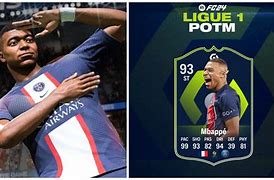 Image result for Ligue 1 Potm Mbappe Card