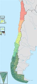 Image result for Map of Chile with Regions