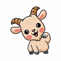 Image result for goat cartoon cute