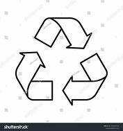 Image result for Recycling Logo Outline