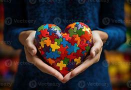 Image result for Austim Heart Puzzle