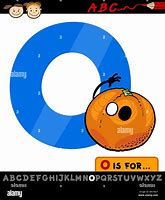 Image result for Cartoon Letter O Orange