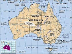 Image result for Australia Mountain Ranges Map