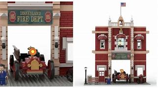 Image result for LEGO Firehouse