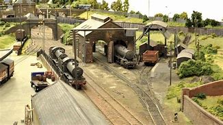 Image result for Model Railway Station Buildings