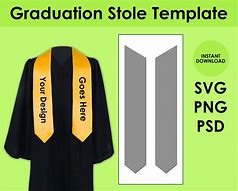 Image result for Graduation Stole Template