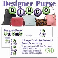 Image result for Purse Bingo Cards Free