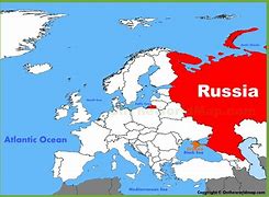 Image result for European Russia Map