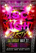 Image result for Disco Backdrop Template Flyer