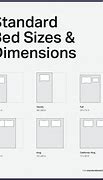 Image result for Bed Mattress Size Chart